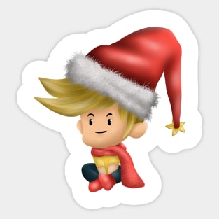 Christmas cute children Sticker